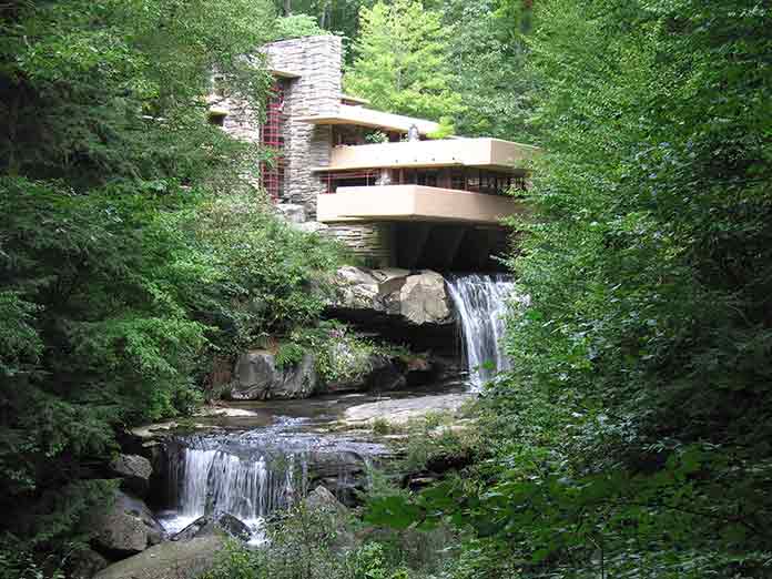 architectural design in context example fallingwater house