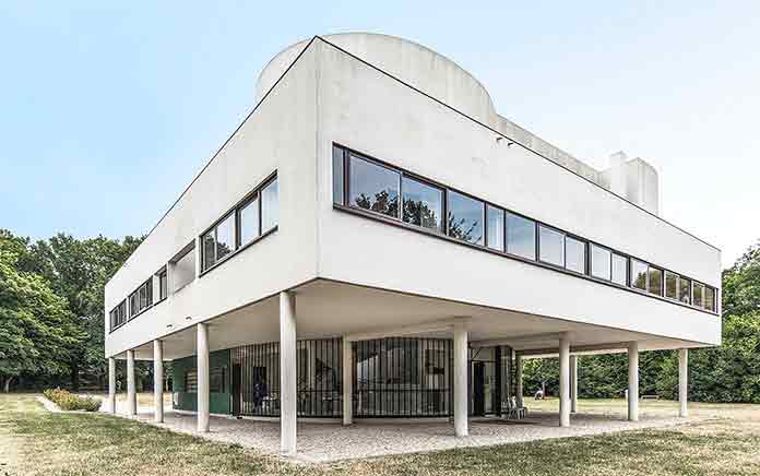 One of the most important architectural design is Le Corbusier's Villa Savoye