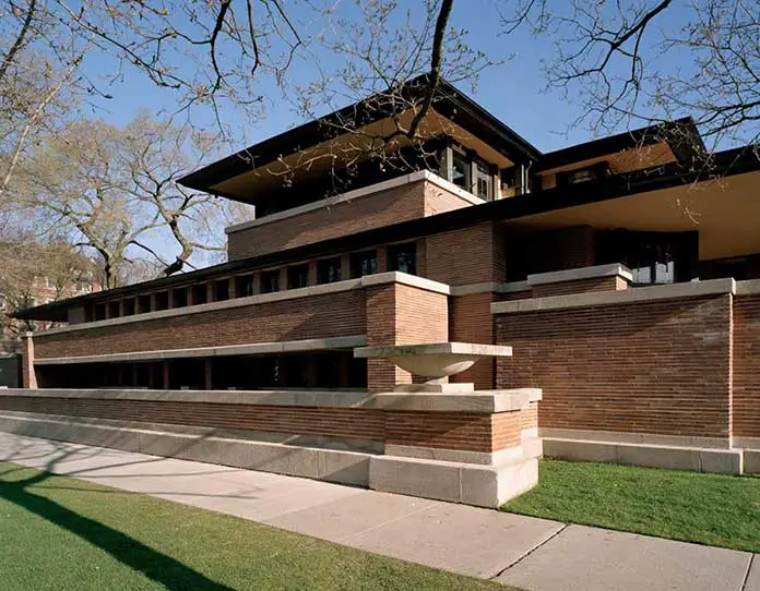 Frank Lloyd Wright Robie House design