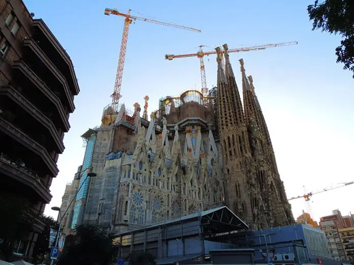 The Glory Facade of Sagrada Familia