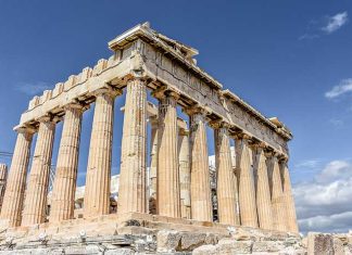 Facts about the architecture of Parthenon