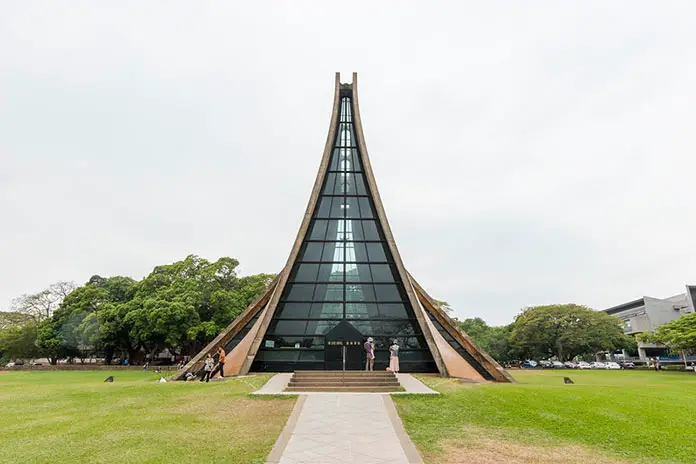 Luce Memorial Chapel building by architect Pei