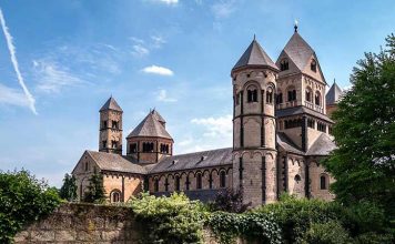 Maria Laach Monastery is one of the most successful Romanesque structures in Germany