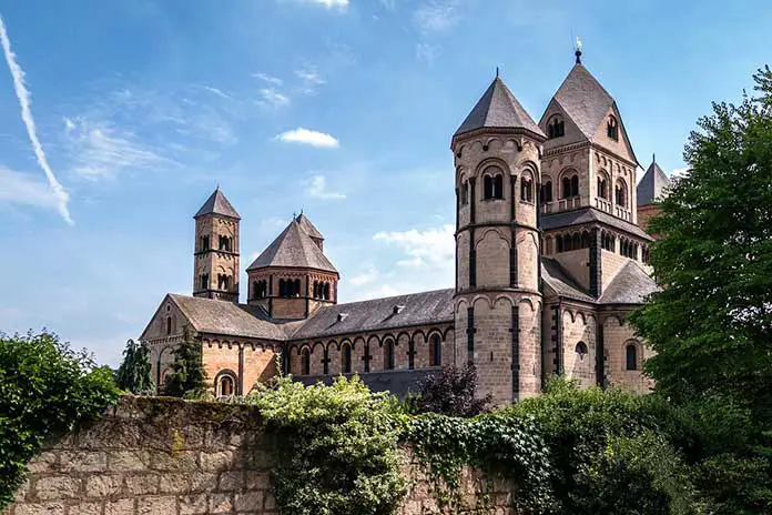 Maria Laach Monastery is one of the most successful Romanesque structures in Germany