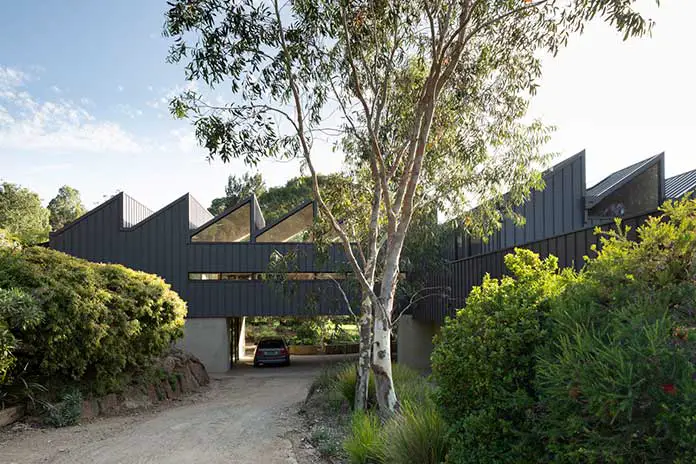 Modern wooden houses