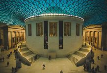 The Great Court of British Museum in London