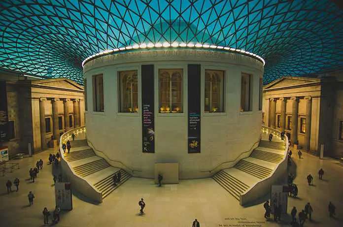 The Great Court of British Museum in London