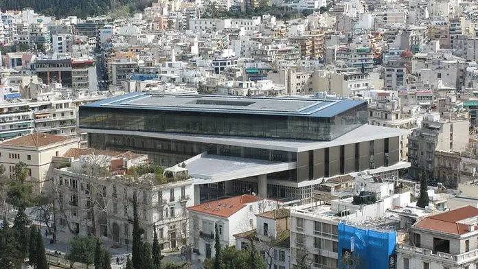 New Acropolis Museum designed by one of the most famous architects Bernard Tschumi