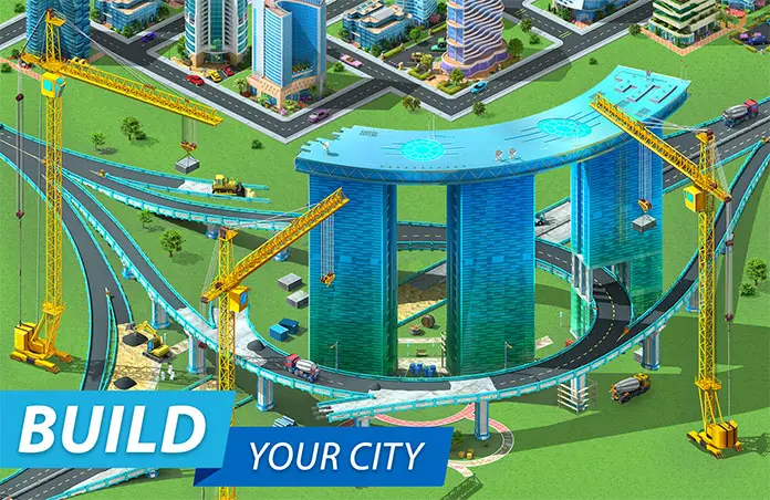 Megapolis is among the best city building games for Android, iOS and computer