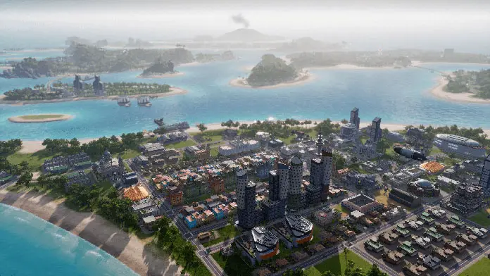 Tropica 6 city building and conquer game