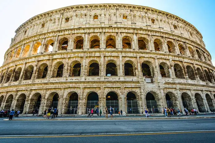 Colosseum, one of the most famous buildings in Rome