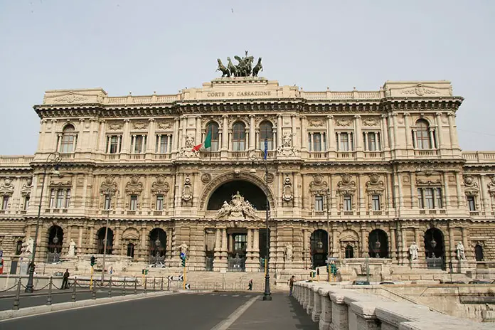 Corte Suprema di Cassazione is on the list of most famous buildings in Rome