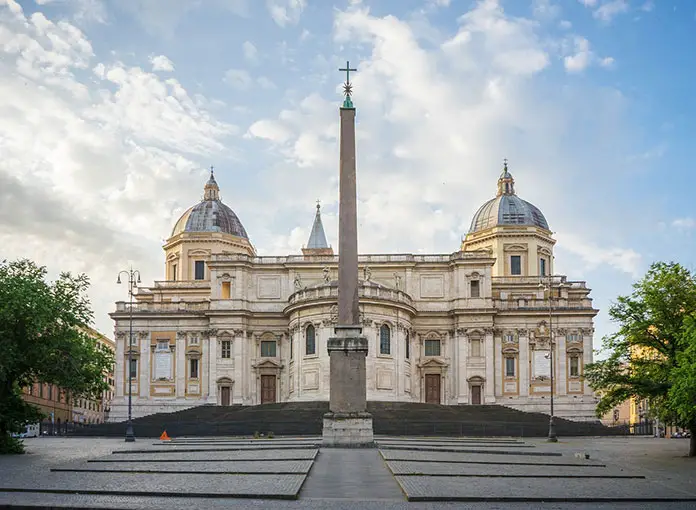 Basilica of Santa Maria Maggiore, among the famous buildings in Rome