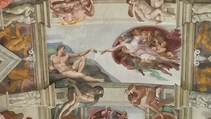 Sistine Chapel, a famous landmark of the Eternal City