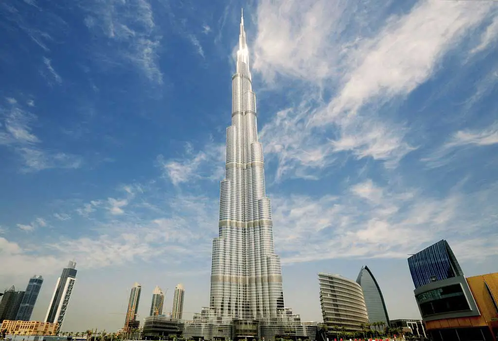 Vertical balance example in Burj Khalifa