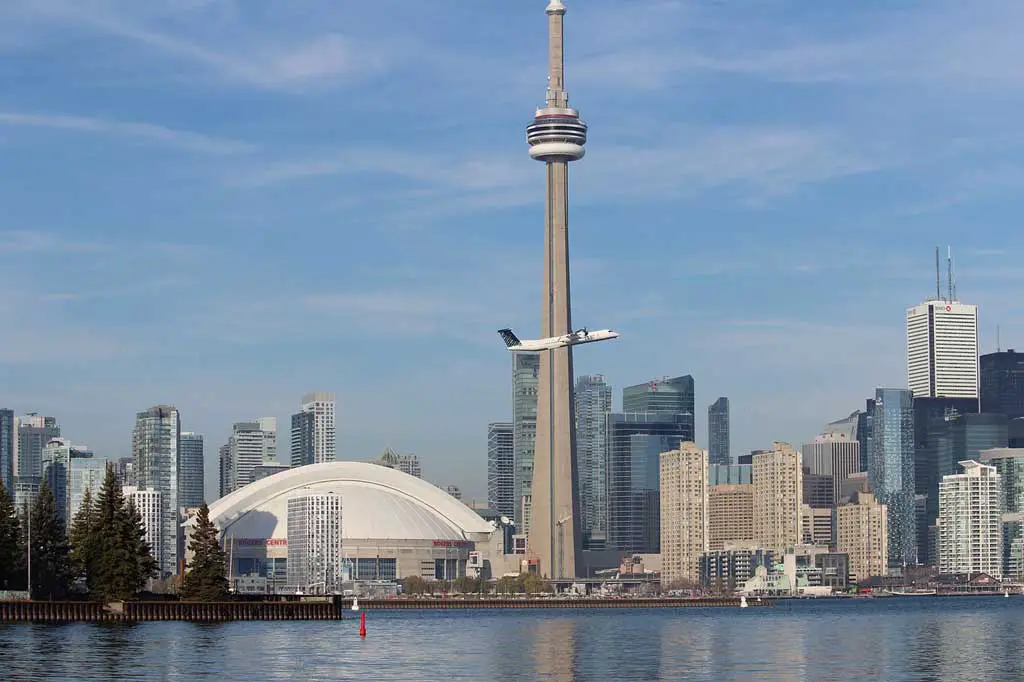 CN Tower, the most famous building in Canada