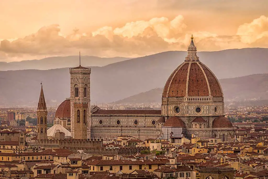 Florence Cathedral, important domes of Renaissance architecture style