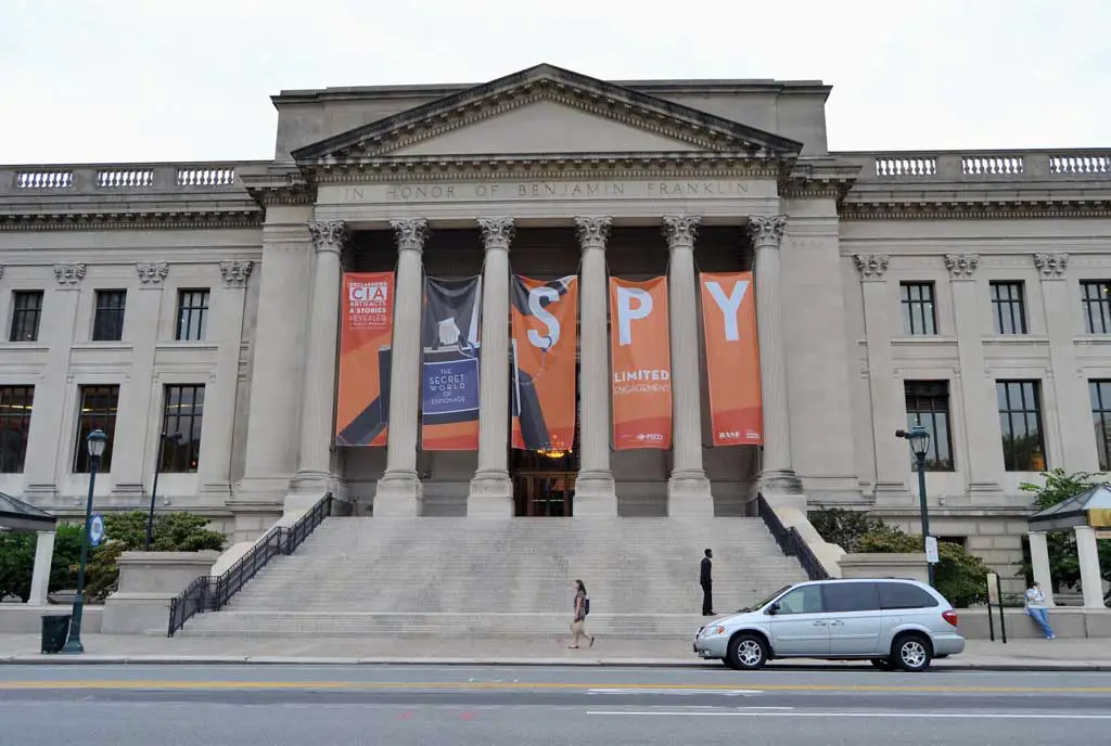 Franklin Institute located in Philadelphia, Pennsylvania
