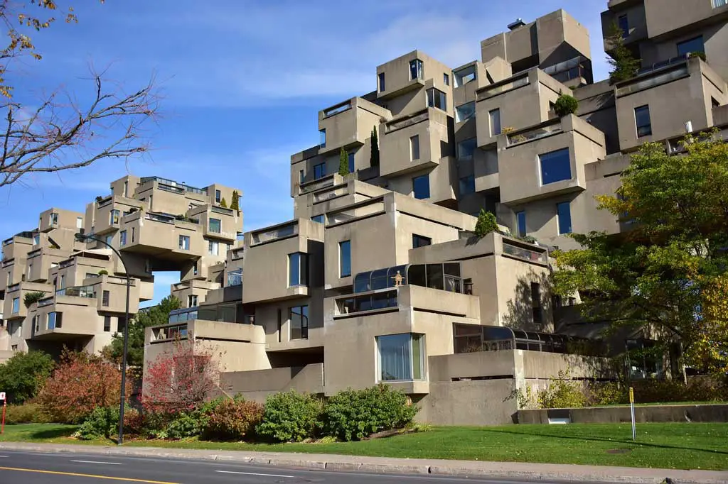 Habitat 67 in Montreal, Canada