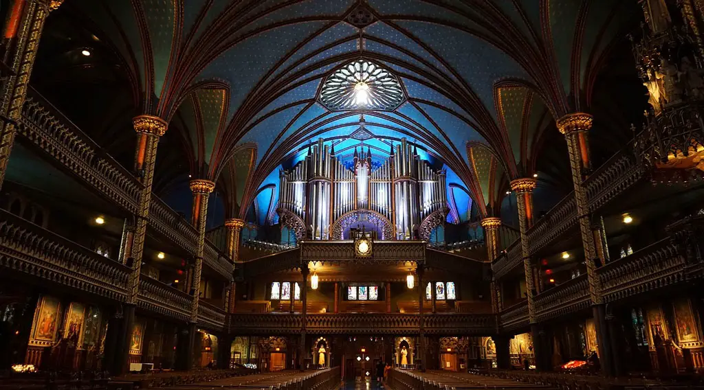 Notre-Dame Basilica in Canada