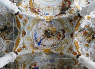 Baroque ceiling fresco example