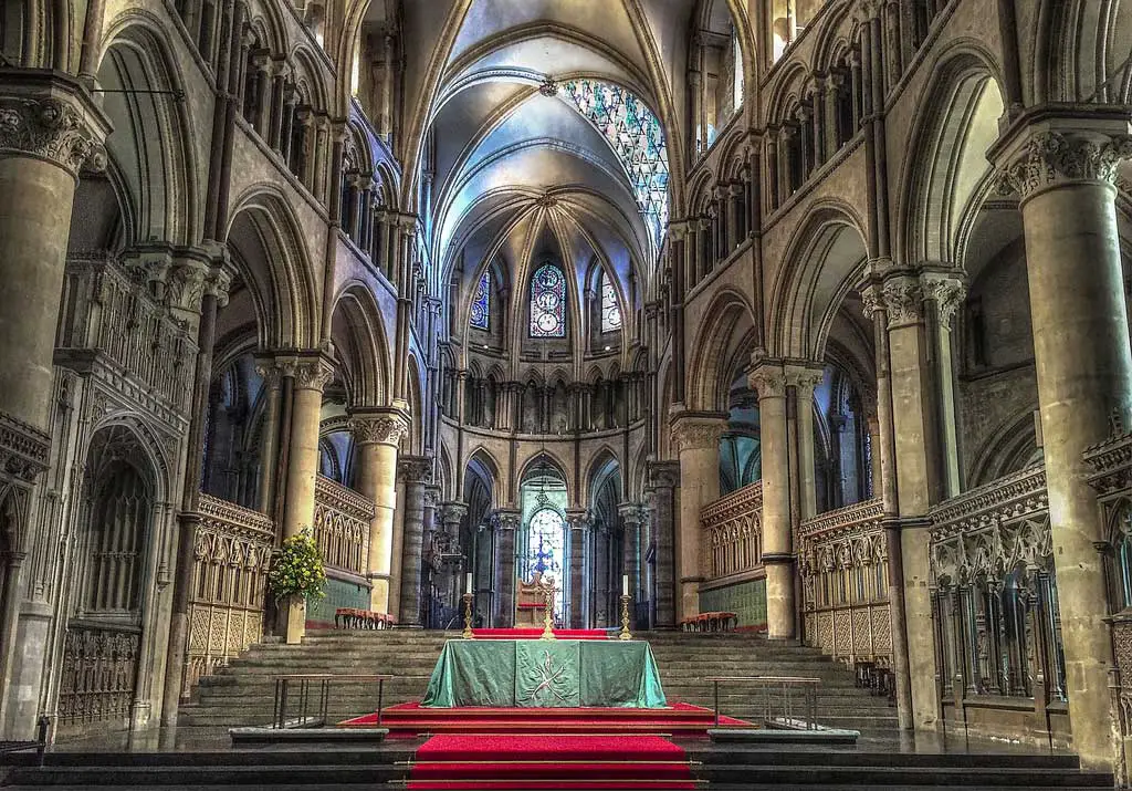 Canterbury Cathedral in England