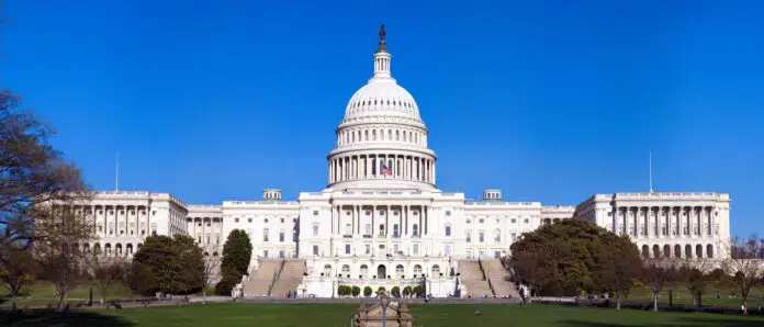 The United State of America's Capitol Building from western view