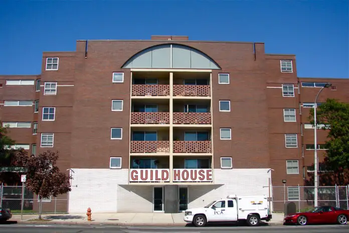 Free stock image of Guild House designed by Robert Venturi